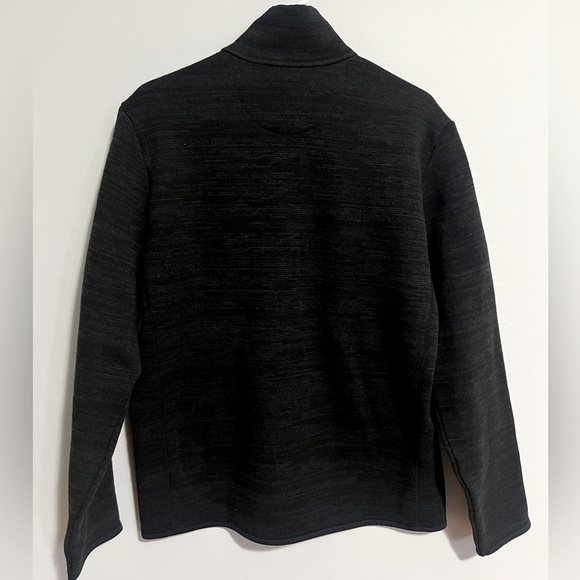 Untuckit Kezoh Quarter Zip black/gray pullover sweater sweatshirt. Men’s M - Picture 2 of 10